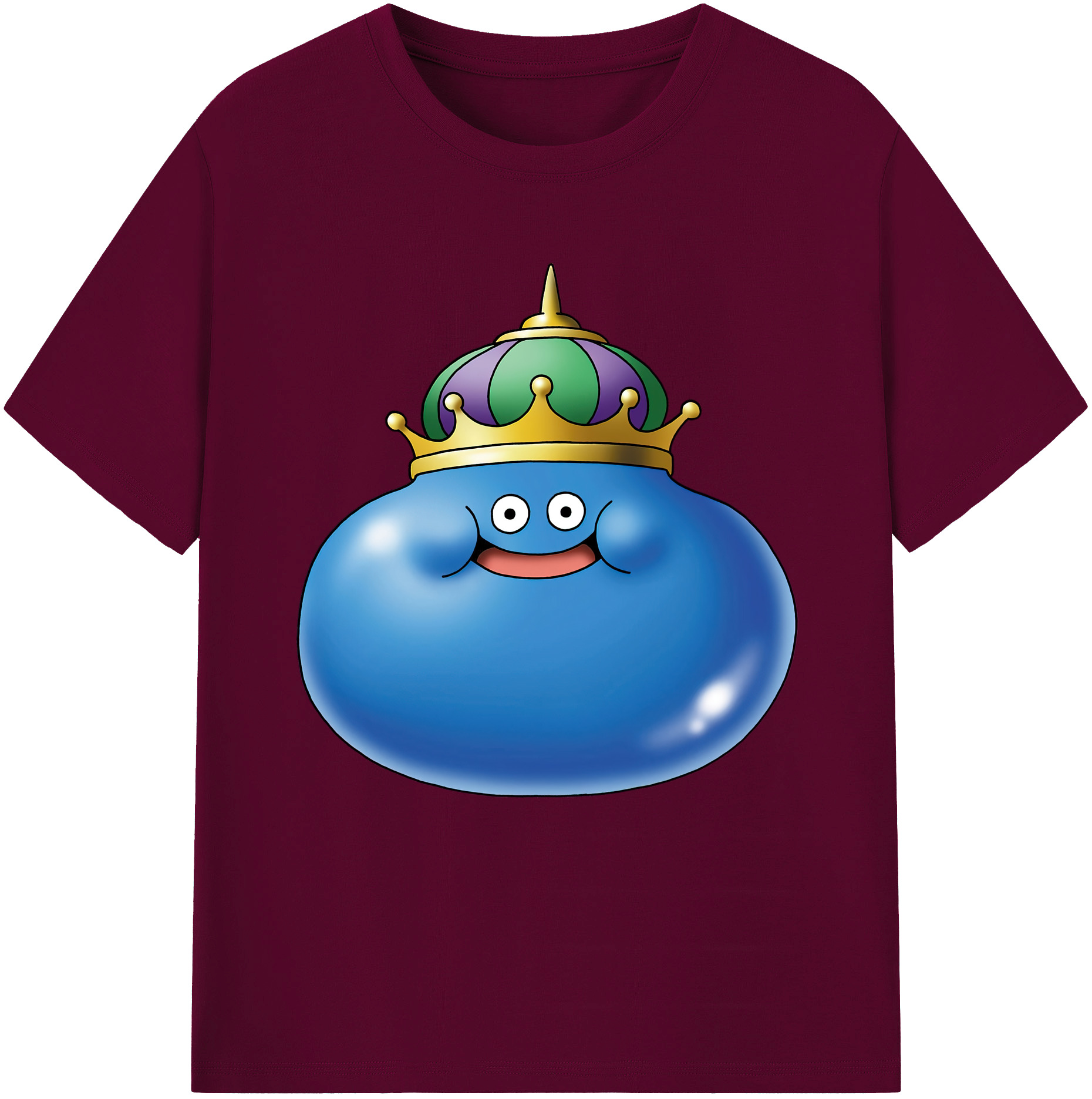 （画像用） ドラゴンクエスト Doragon Kuesuto Dragon Quest レディースカジュアルプリントTシャツ（綿100％）